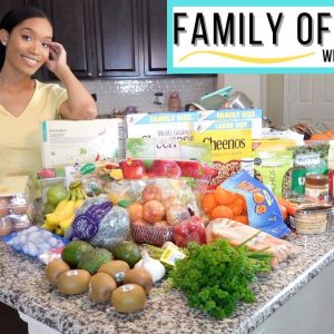 FAMILY OF 4 WEEKLY GROCERY HAUL // MEAL PLANNING IDEAS // Jessica Tull