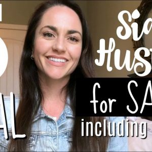 5 Side Hustles I actually had success with as a SAHM (and how much I make on YouTube!)