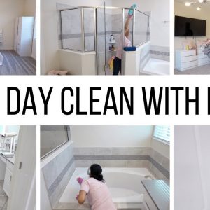 ALL DAY CLEAN WITH ME!! // CLEANING MOTIVATION 2021//Jessica Tull clean with me