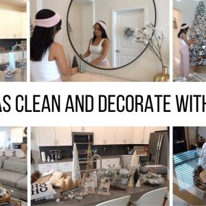CHRISTMAS 2021 CLEAN & DECORATE WITH ME // Jessica Tull