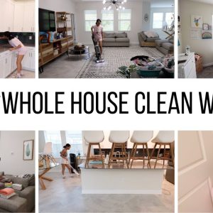 3 DAY WHOLE HOUSE CLEAN WITH ME // EXTREME CLEANING MOTIVATION!! // Jessica Tull