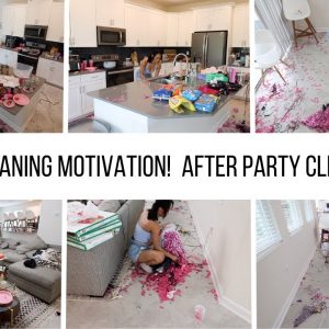 COMPLETE DISASTER TRANSFORMATION CLEAN WITH ME // CLEANING MOTIVATION // Jessica Tull