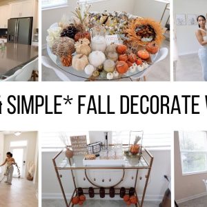 DECORATE WITH ME // FALL DECOR 2023 // Jessica Tull