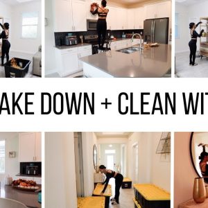 FALL TAKE DOWN AND CLEAN WITH ME // Jessica Tull cleaning motivation