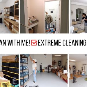 ALL DAY CLEAN WITH ME // EXTREME CLEANING MOTIVATION // Jessica Tull cleaning
