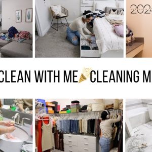 NEW YEAR CLEAN WITH ME 2024 //CLEANING MOTIVATION // Jessica Tull cleaning